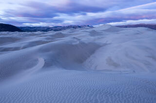 cool blue dunes