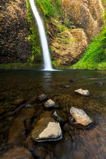 Horsetail Falls in the Columbia River Gorge