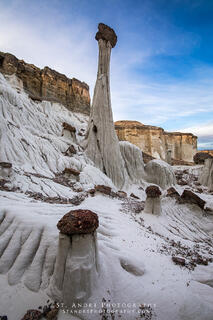 Wahweap hoodoos, hoodoo, desert, formation, utah, lake powell, southern utah, 
