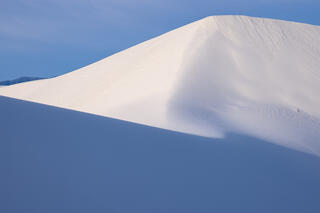 A white dune of white sands national park