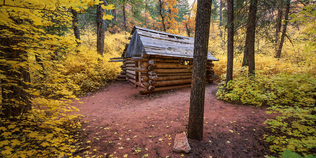 Cabins of Kolob print