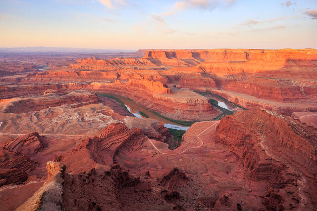 Deadhorse Point at Dawn print