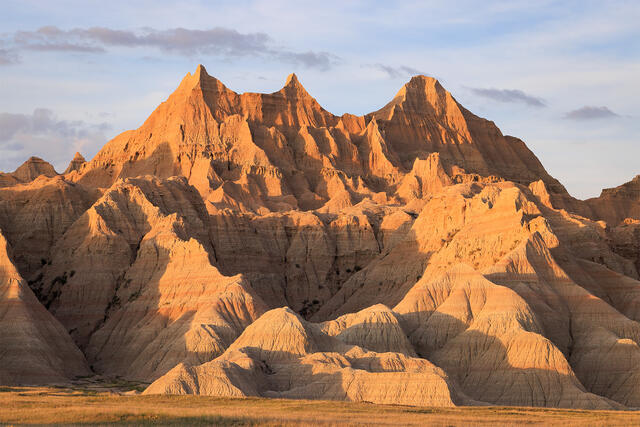 Three Towers of Badlands print