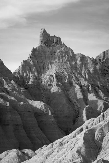 Black and White Spires print