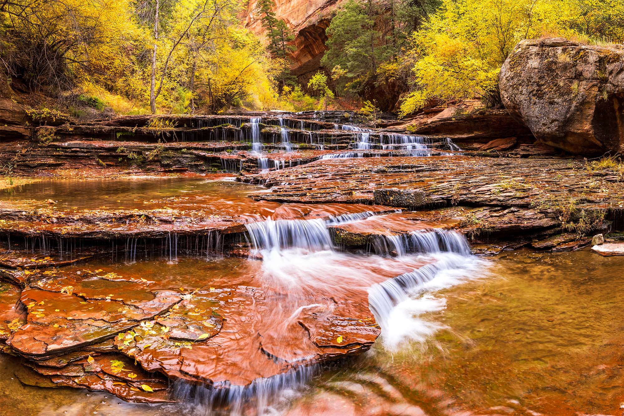 Archangel Falls Archangel Falls Zion National Park