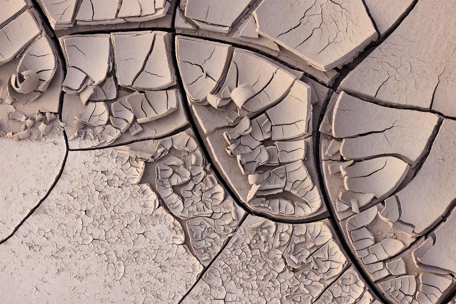 Fractal Mud Cracks Look close and you will see a world in destruction. Cracks upon cracks breaking and they in return breaking. 