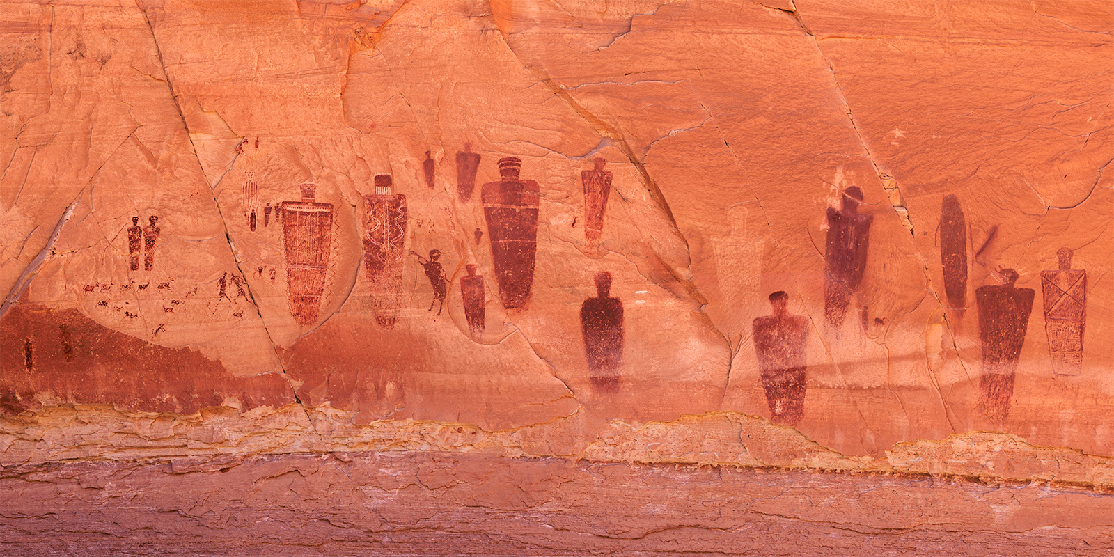 Spirit Gathering A stunning panel of petroglyphs in Canyonlands National Park
